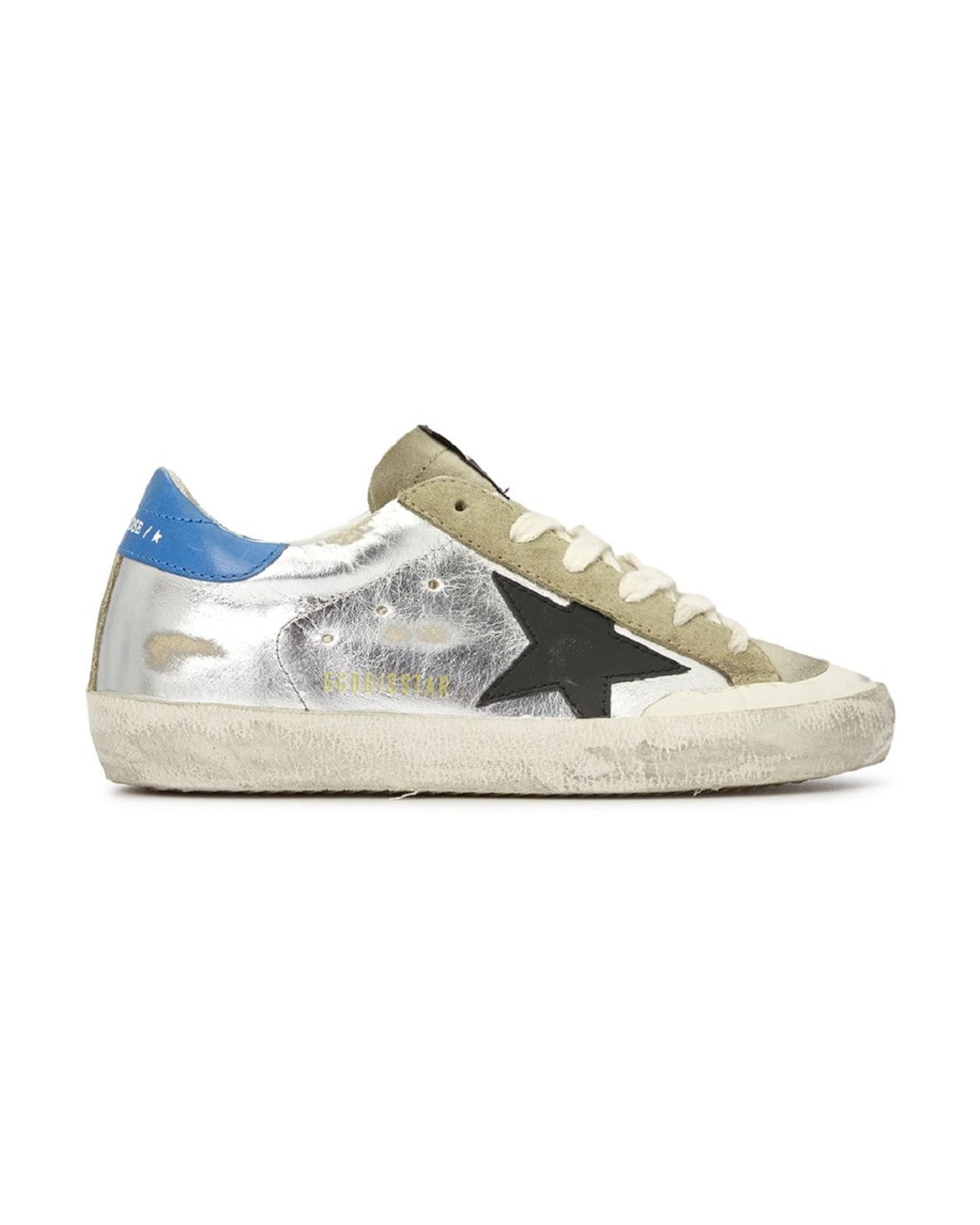 Golden Goose Gray Calfskin Sneaker Glam Steals