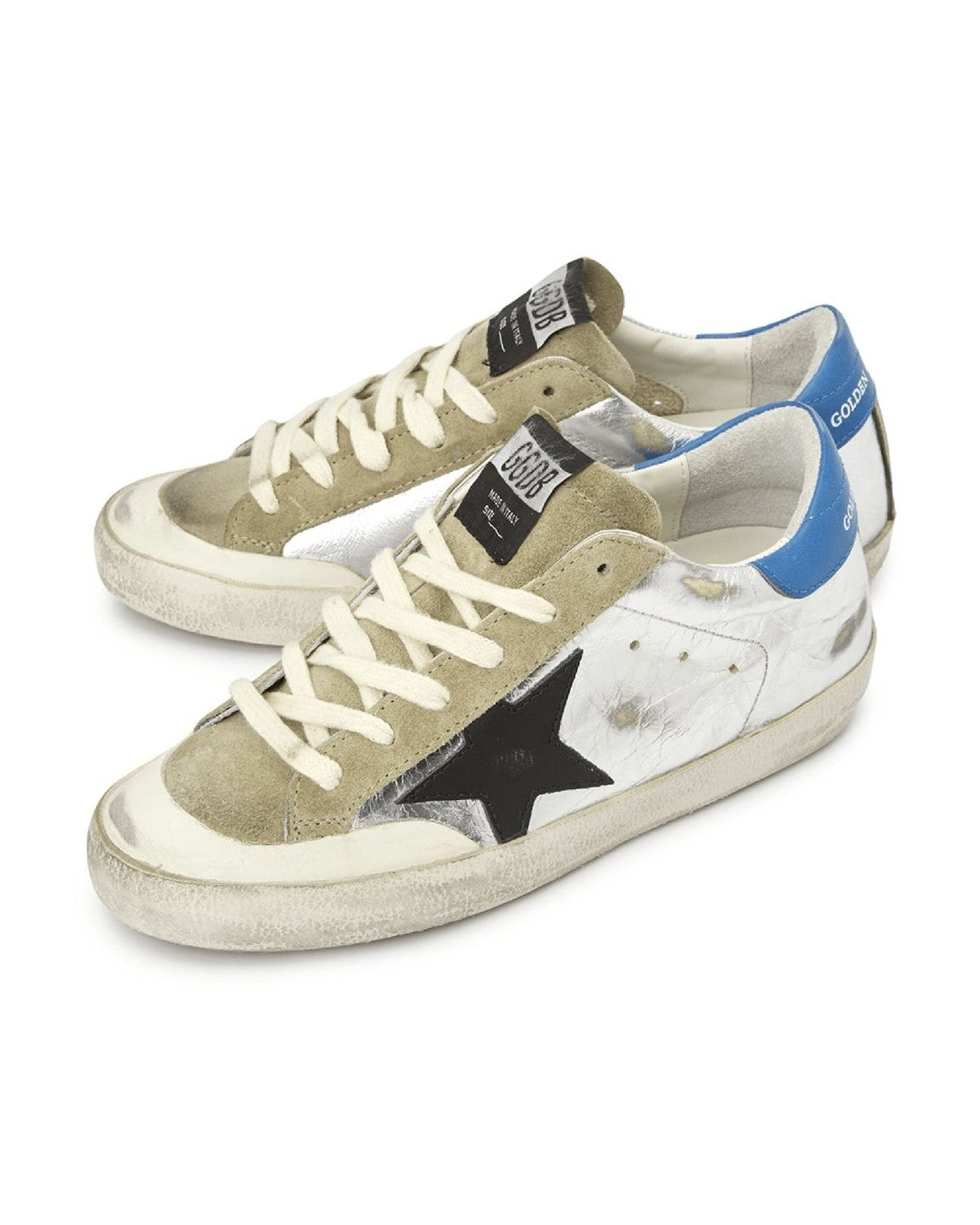 Golden Goose Gray Calfskin Sneaker Glam Steals