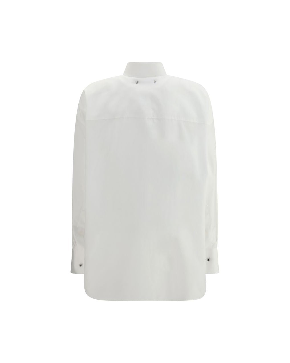 Golden Goose White Cotton Shirt Glam Steals