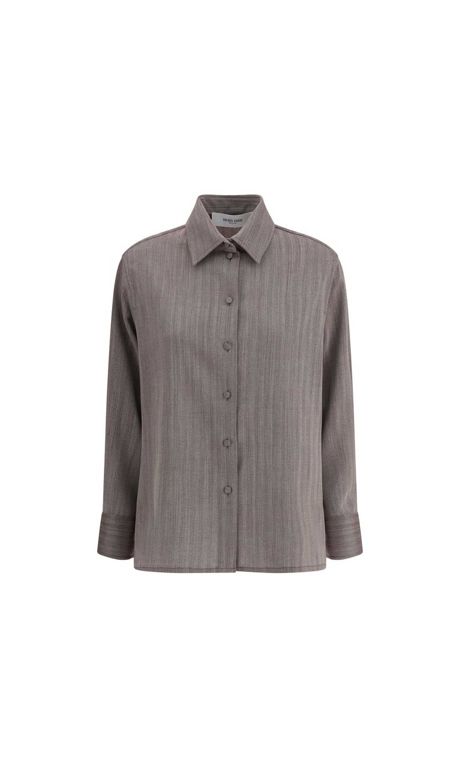Golden Goose Wool Virgin Shirt Glam Steals