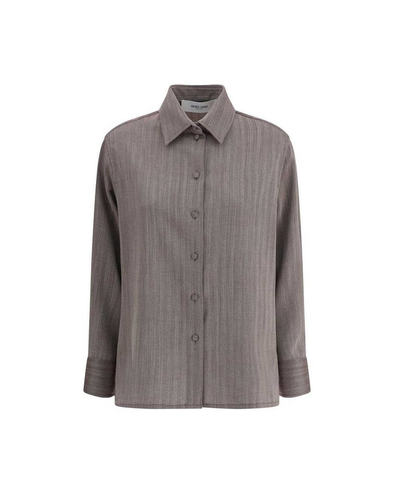 Golden Goose Wool Virgin Shirt Glam Steals