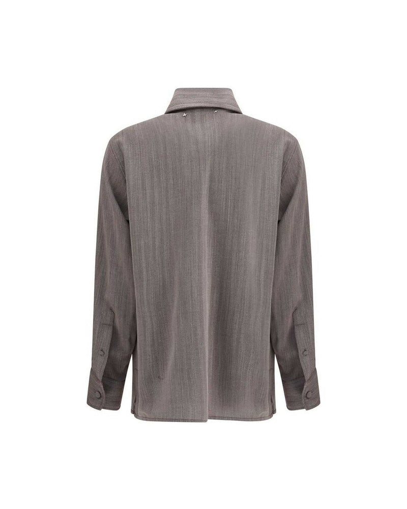 Golden Goose Wool Virgin Shirt Glam Steals