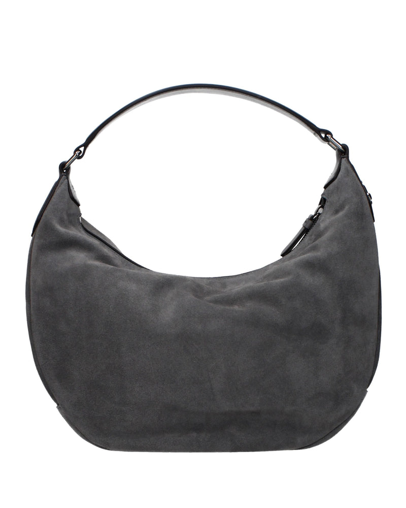 Jimmy Choo Gray Leather Shoulder Bag Glam Steals