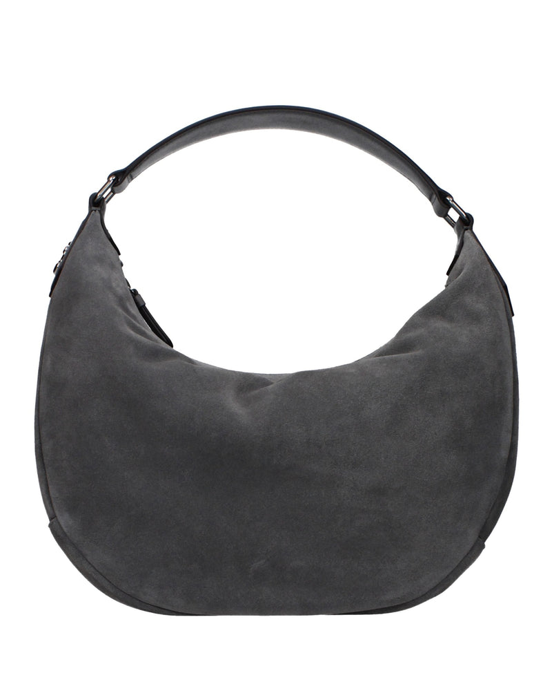 Jimmy Choo Gray Leather Shoulder Bag Glam Steals