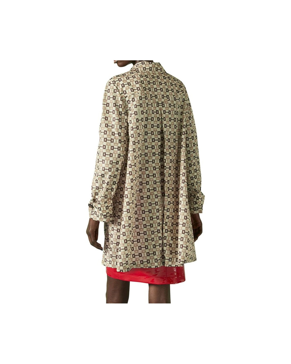 Gucci Beige Polyamide Coat Glam Steals