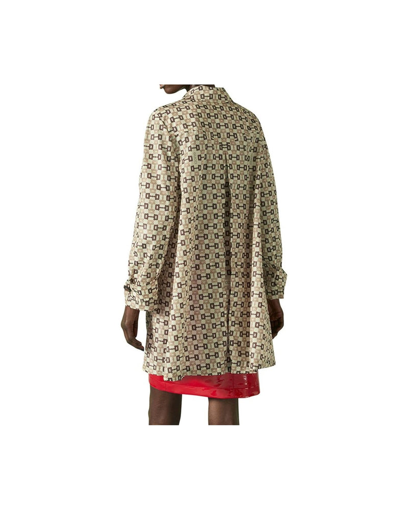 Gucci Beige Polyamide Coat Glam Steals