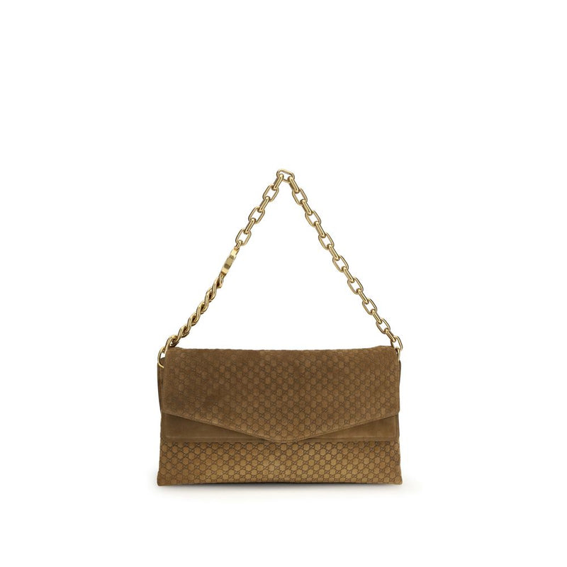 Gucci Beige Suede Leather Handbag Glam Steals