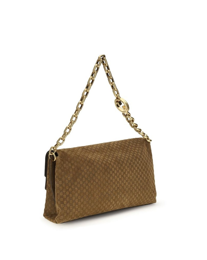 Gucci Beige Suede Leather Handbag Glam Steals