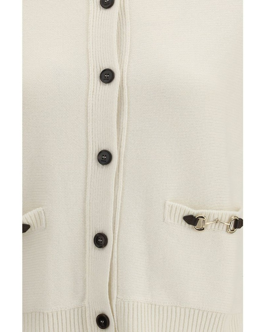 Gucci Beige Wool Cardigan Glam Steals