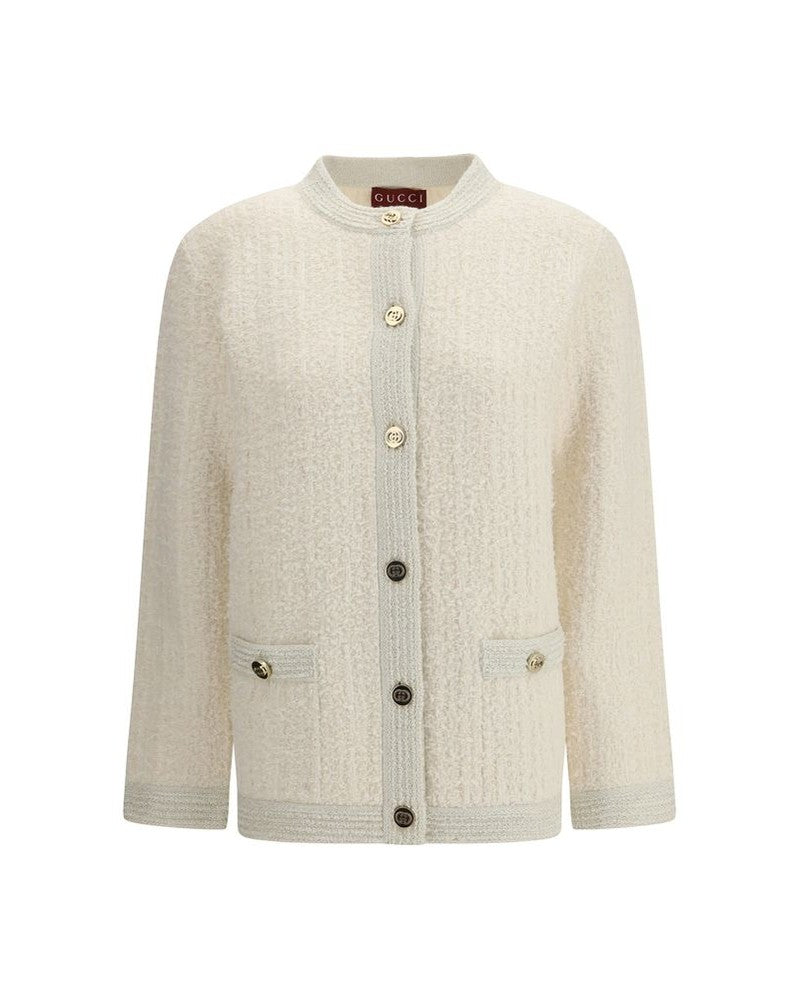 Gucci Beige Wool Cardigan Glam Steals