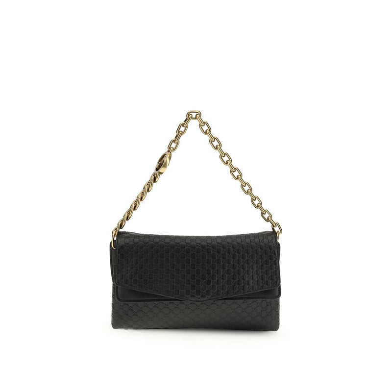 Gucci Black Calf Leather Bos Taurus Handbag Glam Steals