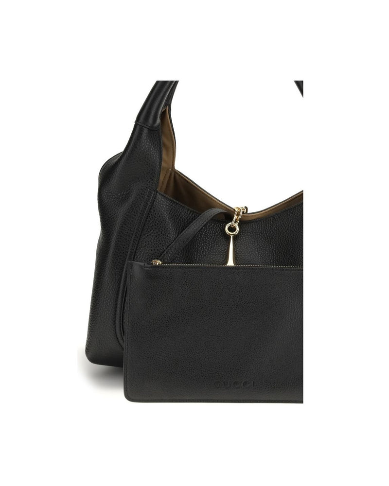 Gucci Black Calf Leather Bos Taurus Handbag Glam Steals