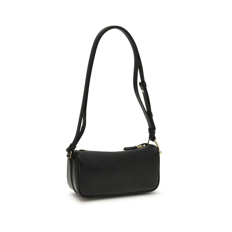 Gucci Black Calf Leather Bos Taurus Shoulder Bag Glam Steals