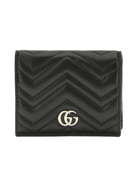 Gucci Black Calf Leather Bos Taurus Wallet Glam Steals