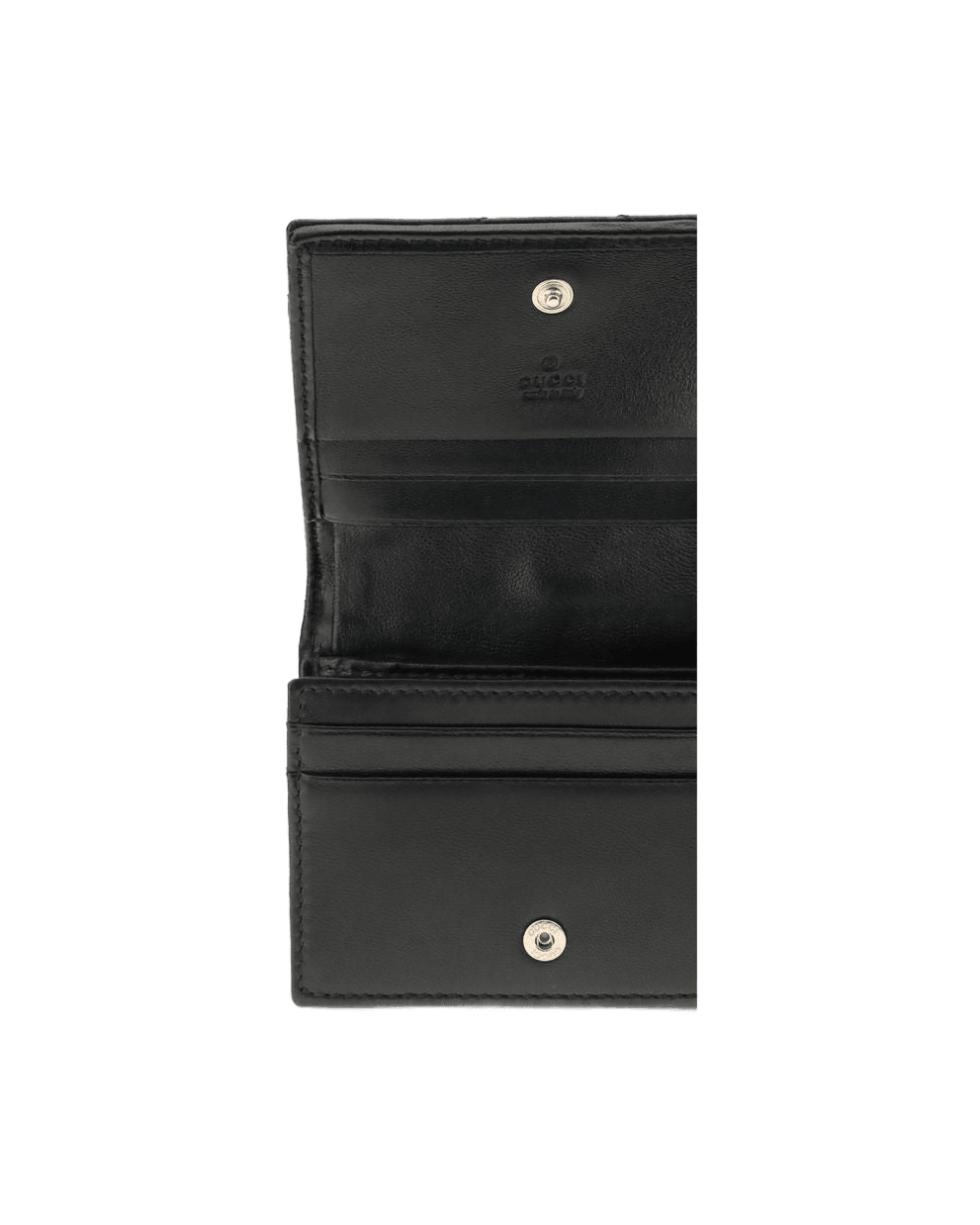 Gucci Black Calf Leather Bos Taurus Wallet Glam Steals