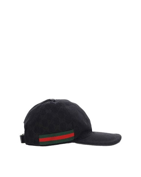 Gucci Black Cotton Cap Glam Steals
