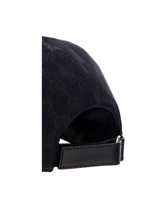 Gucci Black Cotton Cap Glam Steals