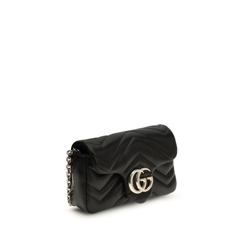 Gucci Black Leather Lamb Shoulder Bag Glam Steals