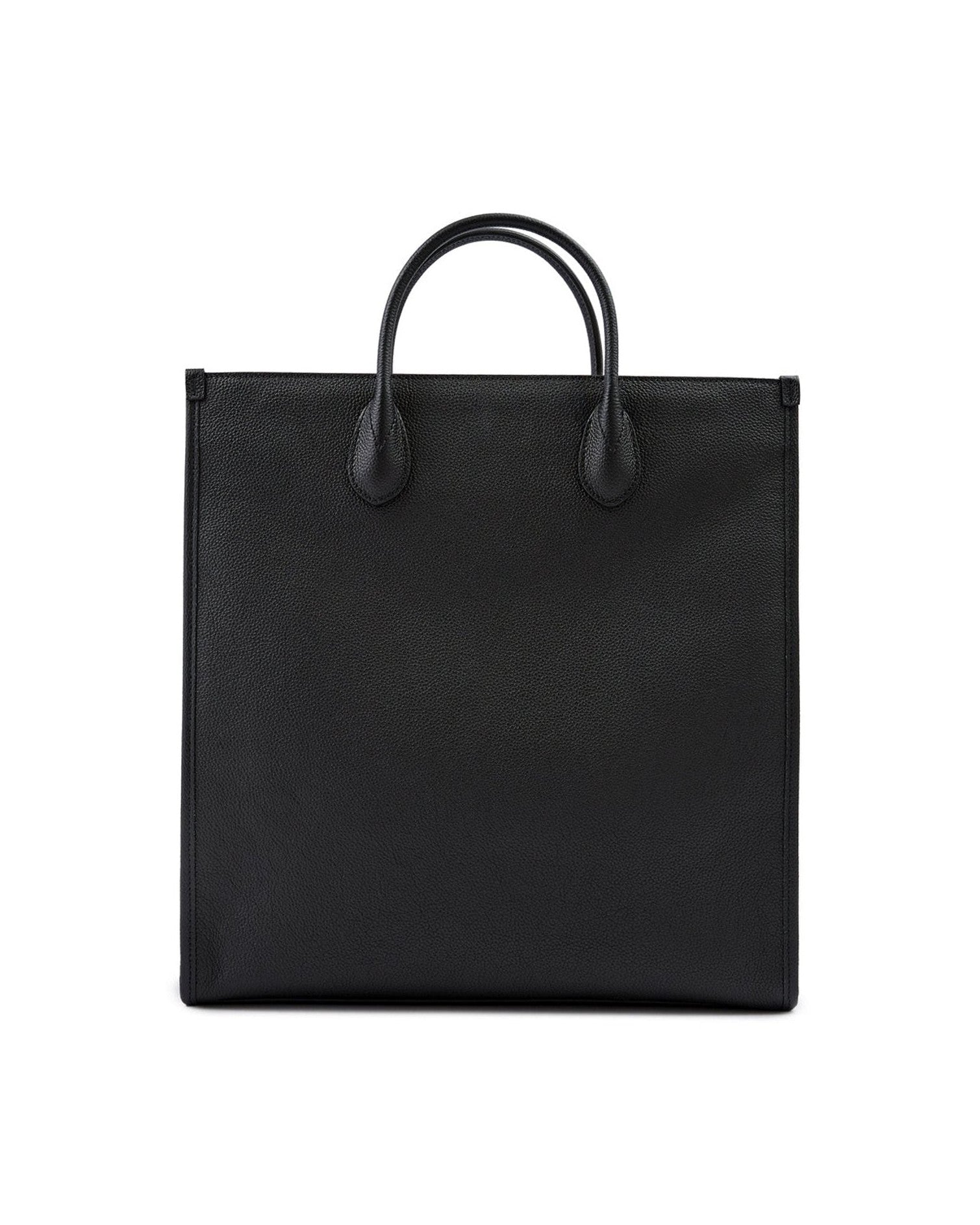 Gucci Black Leather Logo Medium Tote Bag Glam Steals