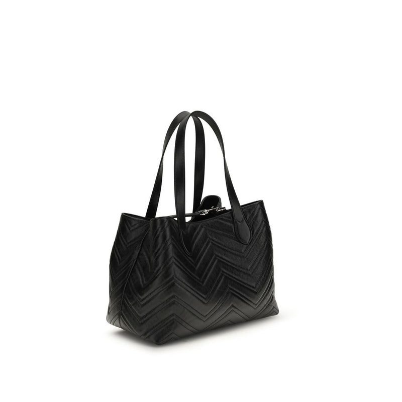 Gucci Black Napa Leather Bos Taurus Handbag Glam Steals