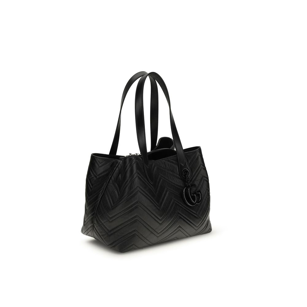 Gucci Black Napa Leather Bos Taurus Handbag Glam Steals