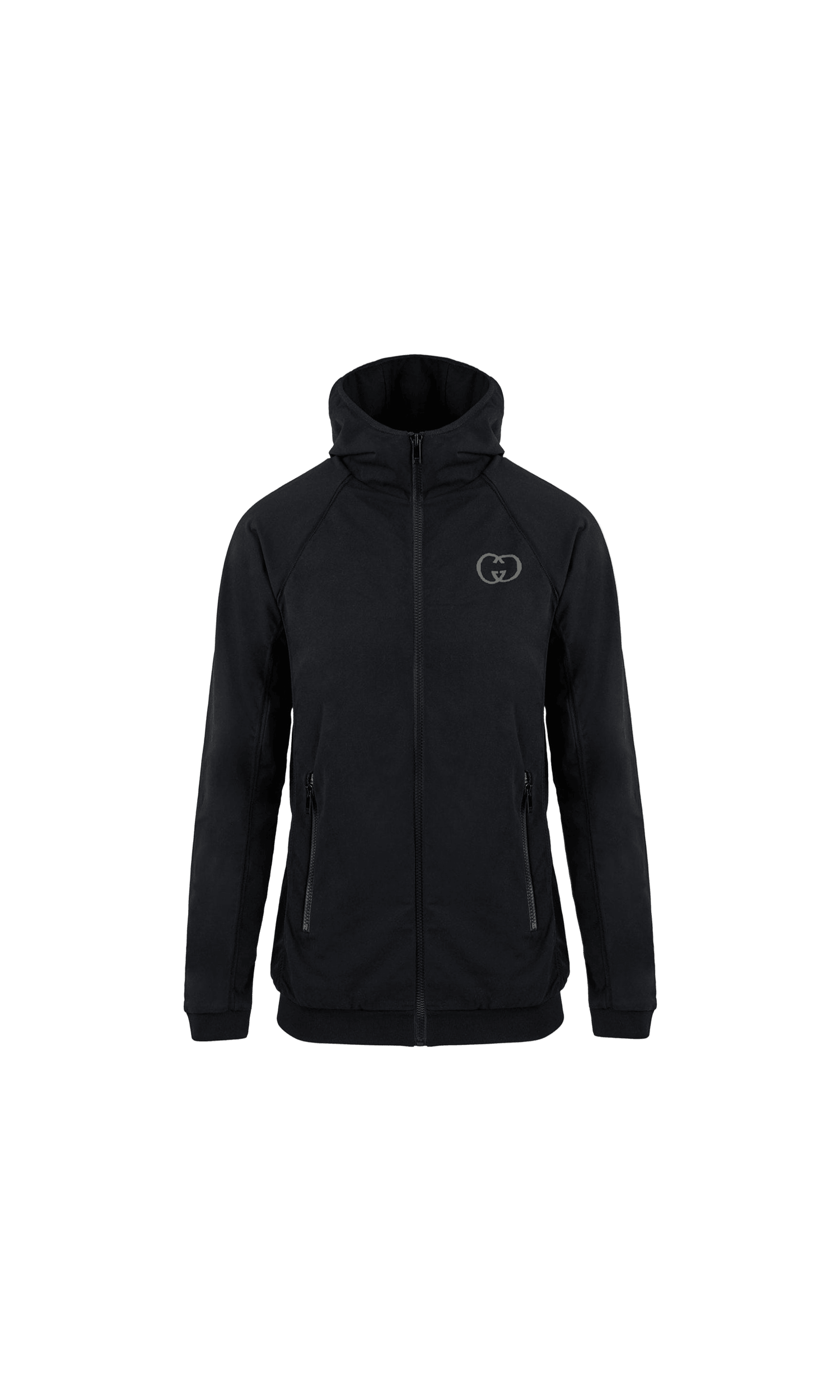 Gucci Black Polyamide Hoodie Sweatshirt Glam Steals