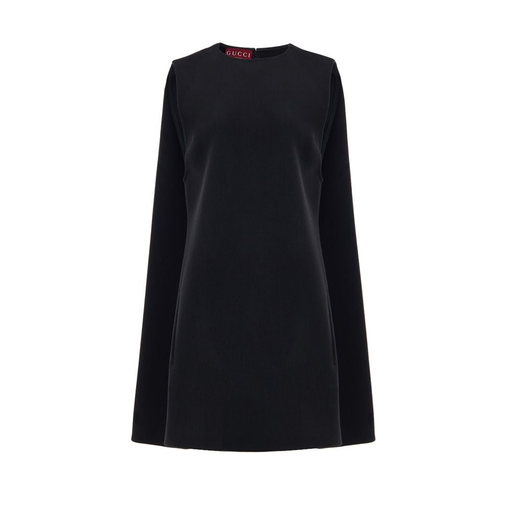 Gucci Black Wool Dress Glam Steals