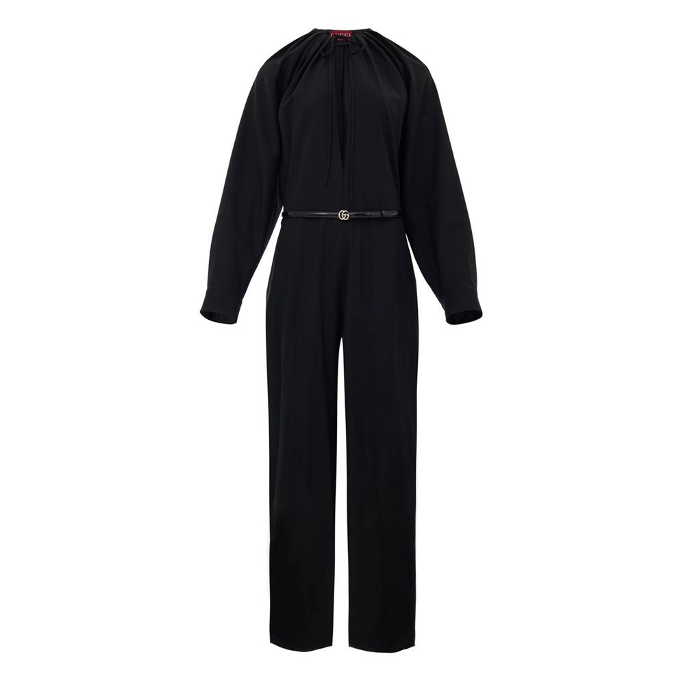 Gucci Black Wool Jumpsuit Glam Steals