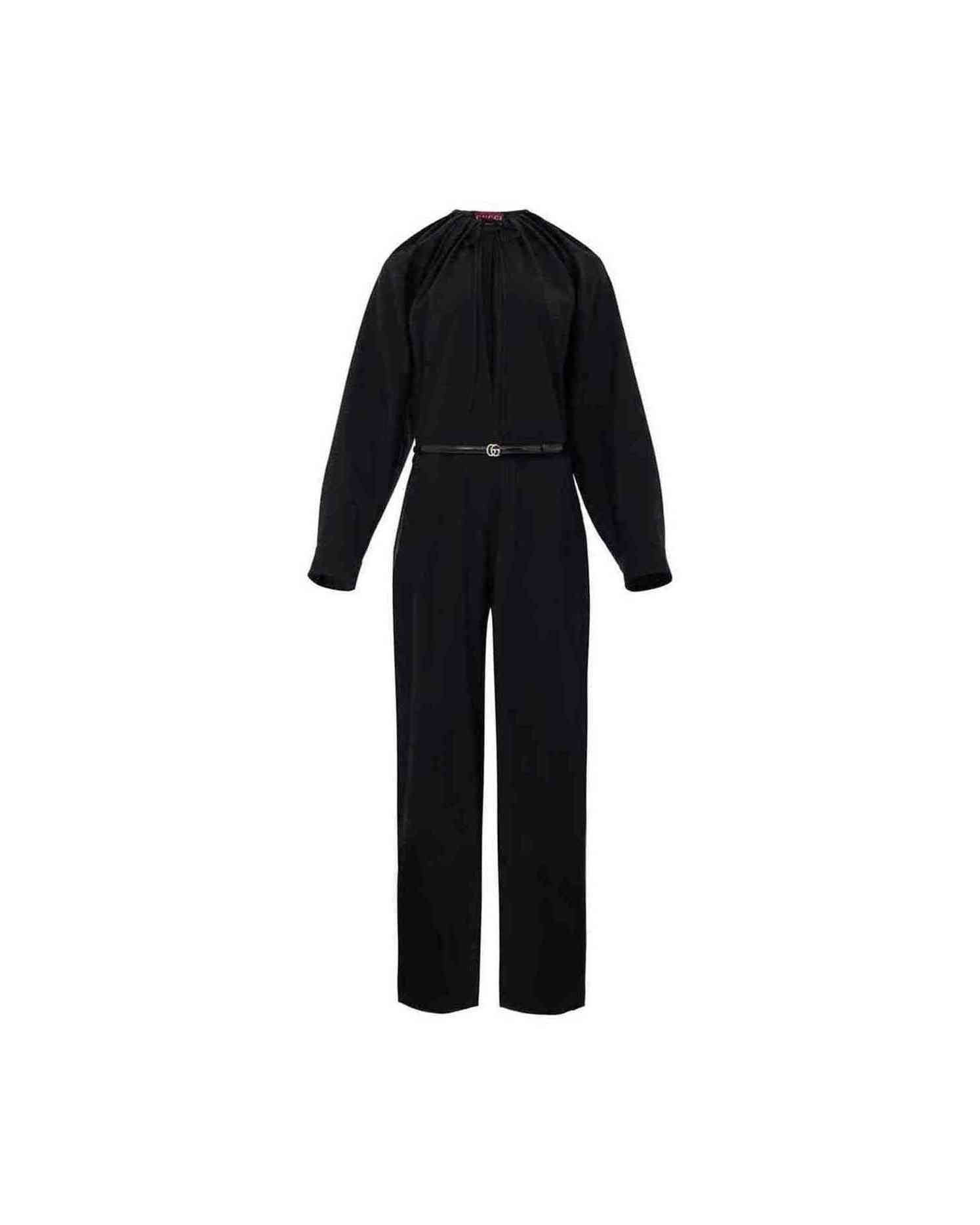 Gucci Black Wool Jumpsuit Glam Steals