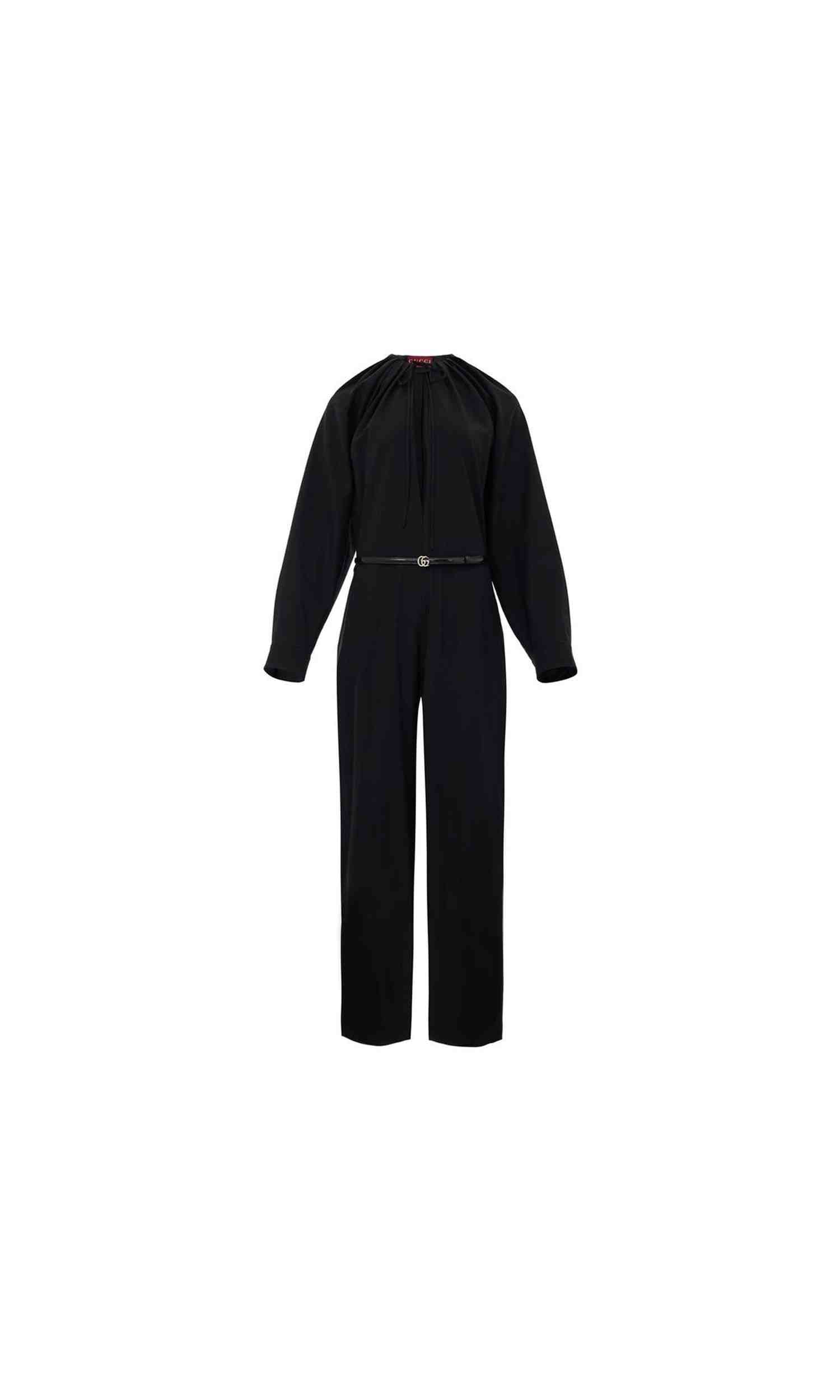 Gucci Black Wool Jumpsuit Glam Steals