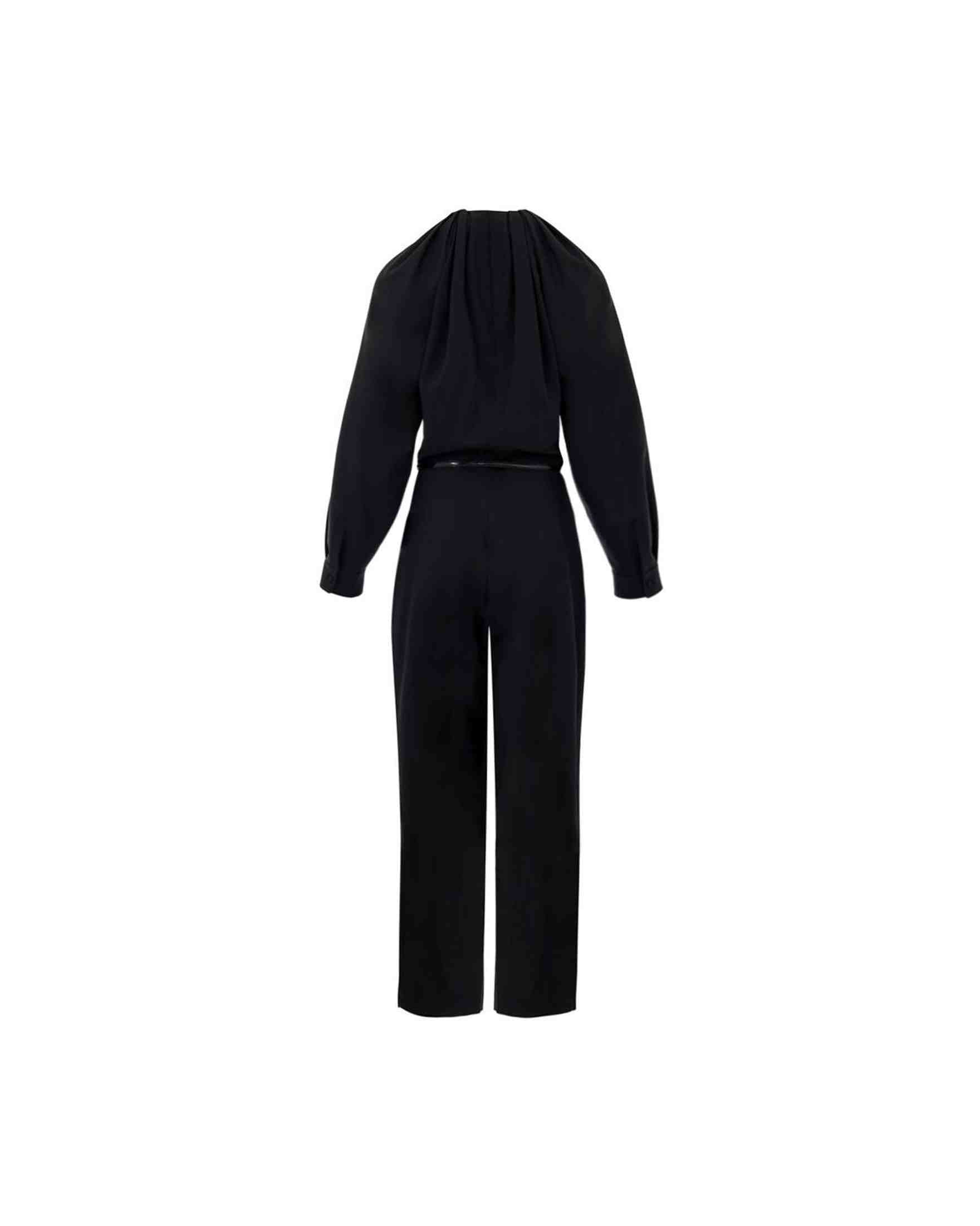 Gucci Black Wool Jumpsuit Glam Steals