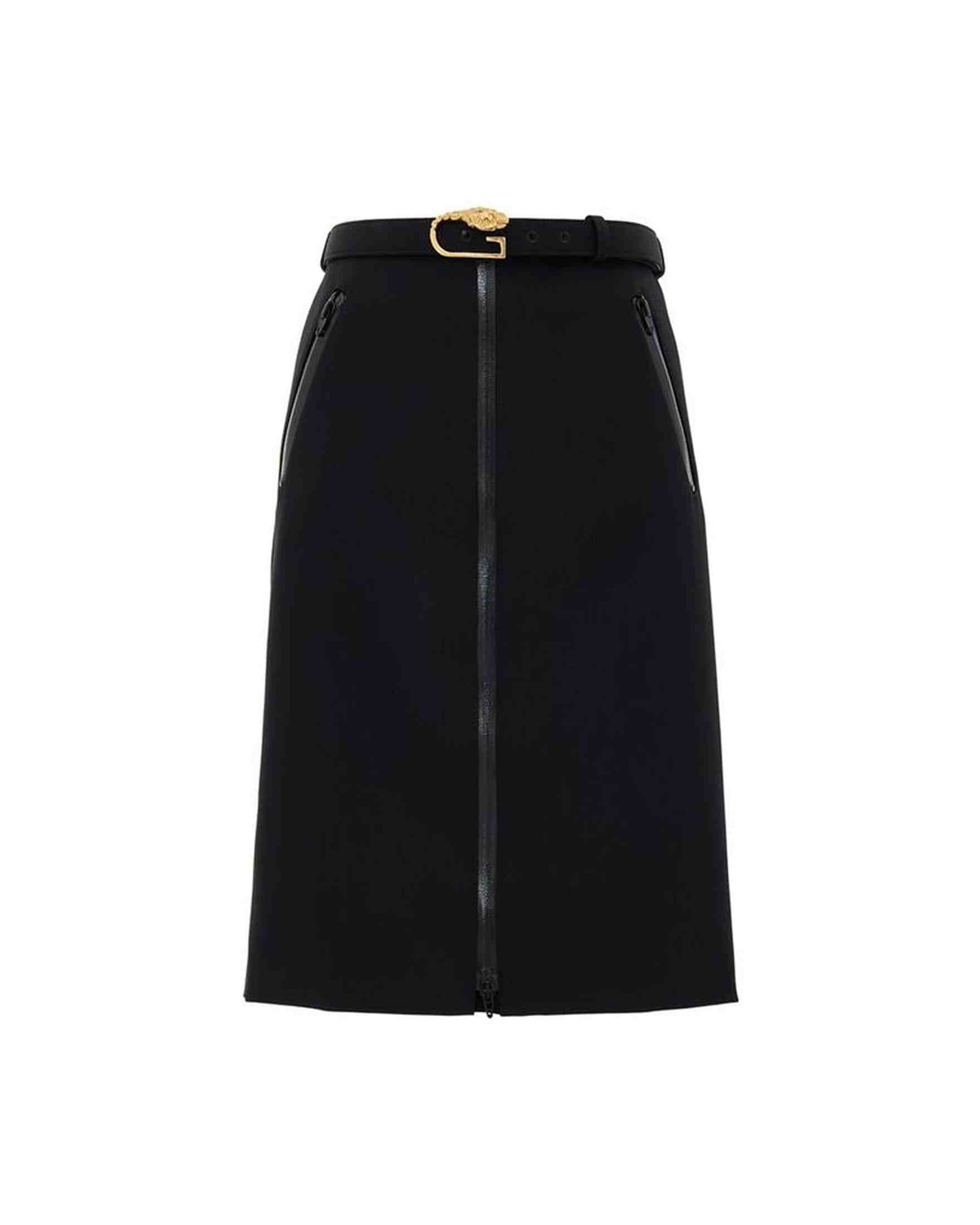 Gucci Black Wool Skirt Glam Steals