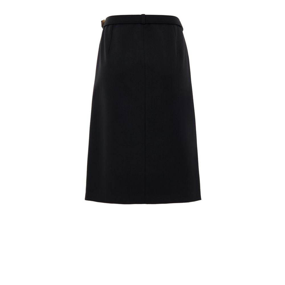Gucci Black Wool Skirt Glam Steals