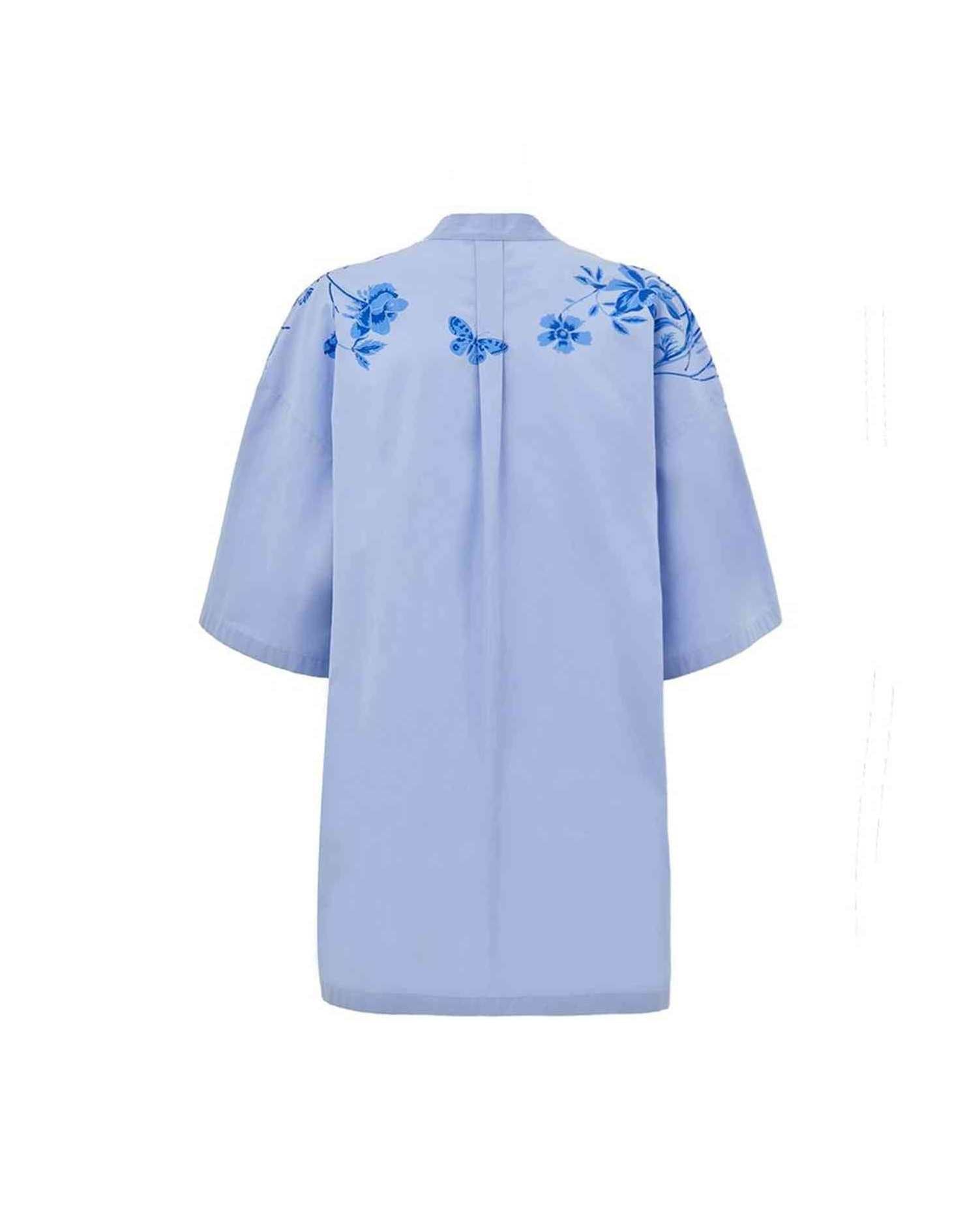 Gucci Blue Cotton Shirt Glam Steals