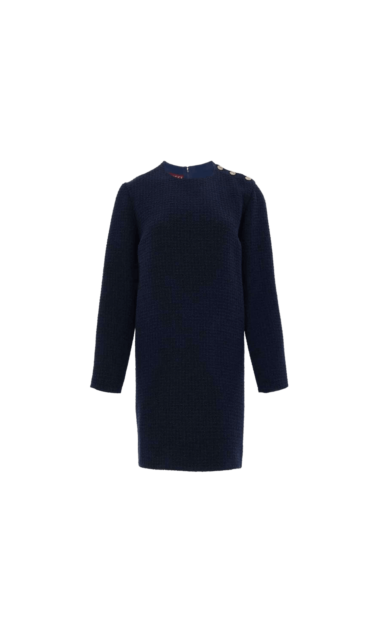 Gucci Blue Wool Navy Short Glam Steals