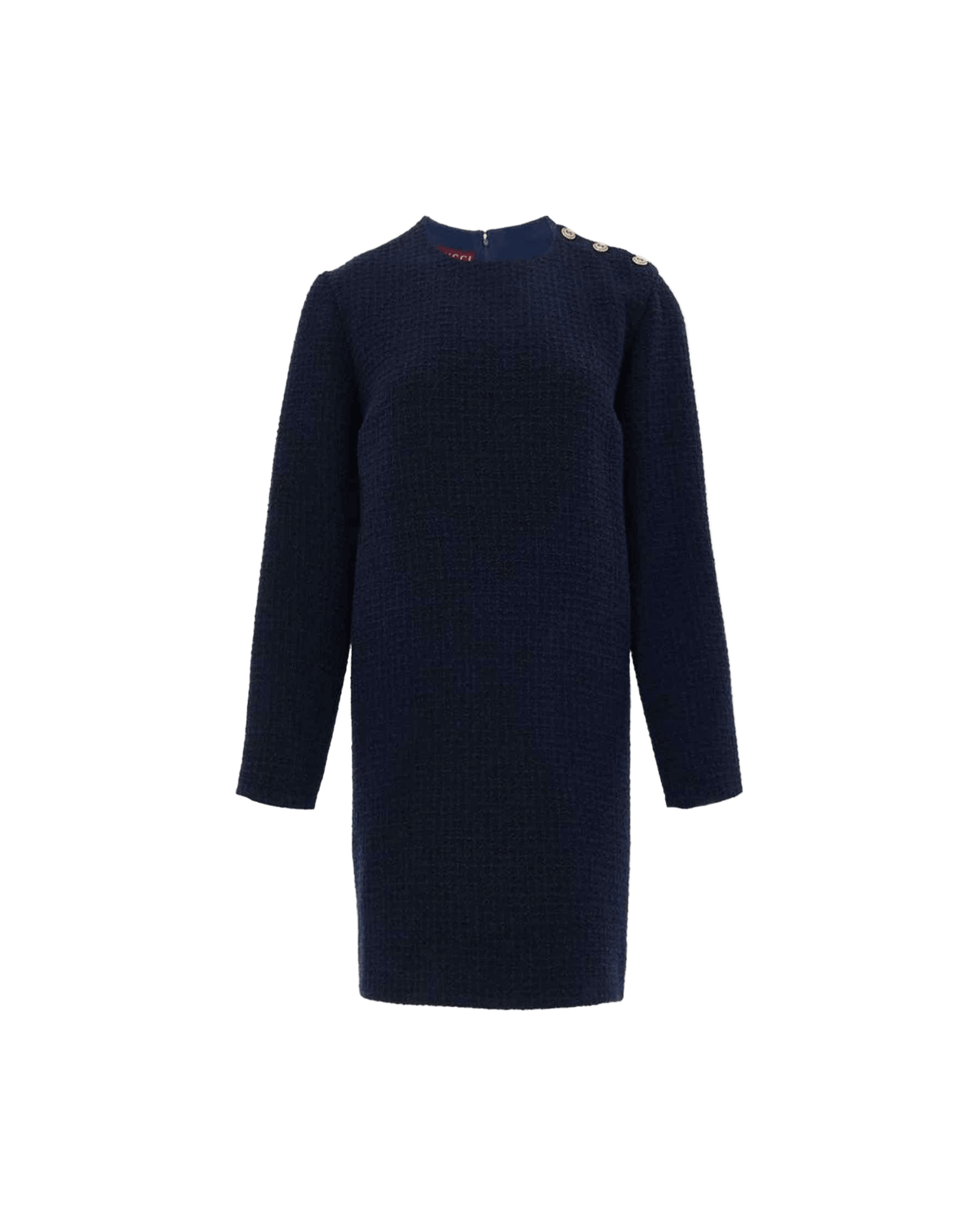 Gucci Blue Wool Navy Short Glam Steals