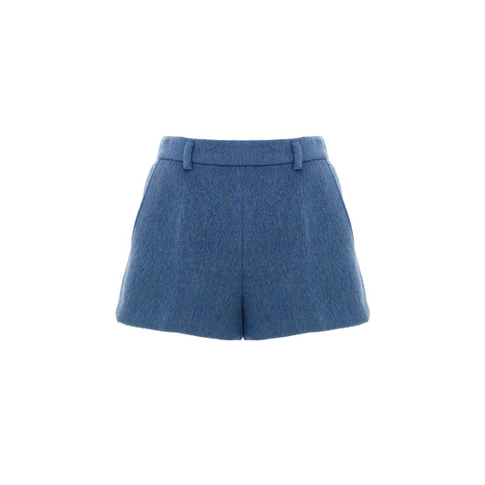 Gucci Blue Wool Short Glam Steals