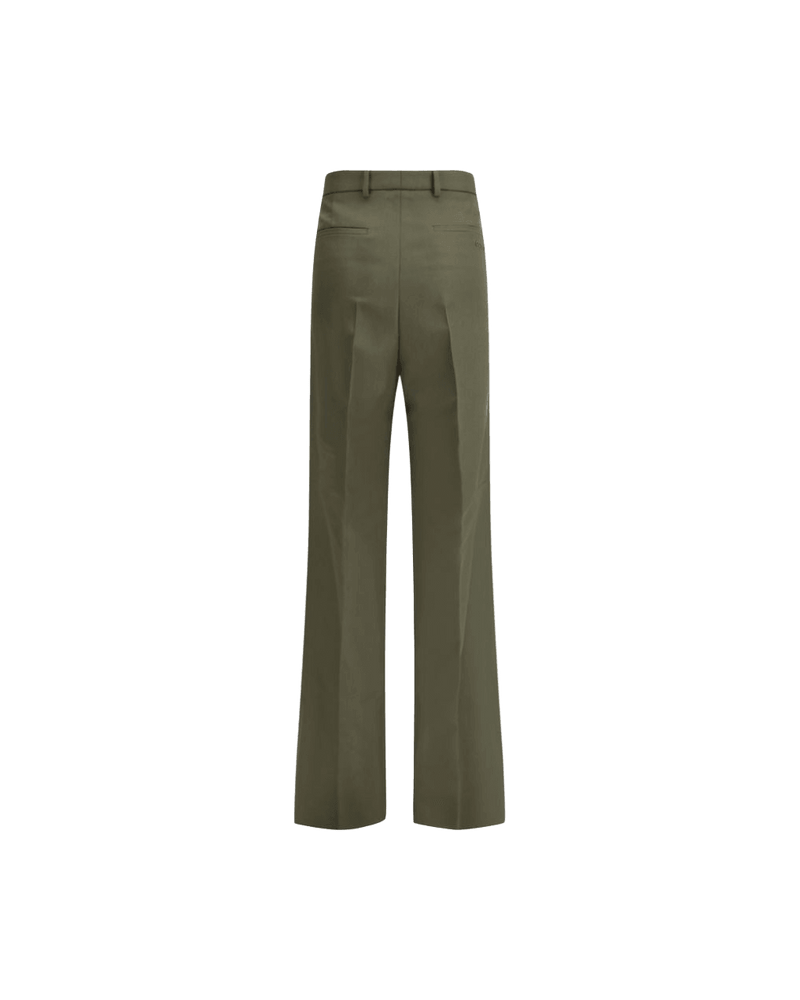 Gucci Boyfriend Trousers with embroidered logo Glam Steals