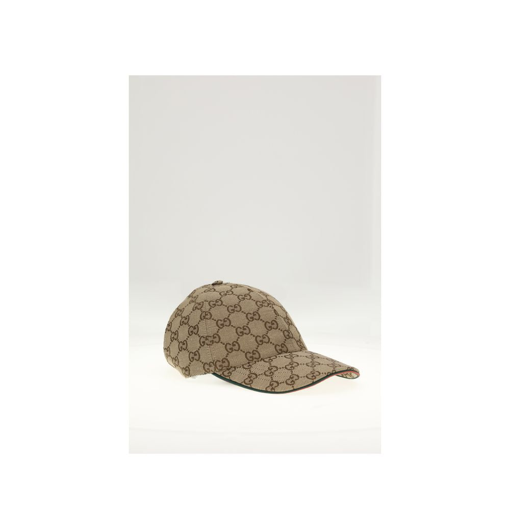 Gucci Brown Cotton Cap 