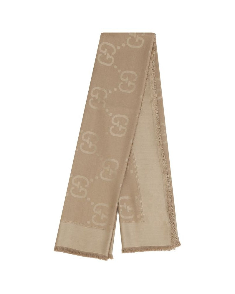 Gucci Brown Wool Scarf Glam Steals