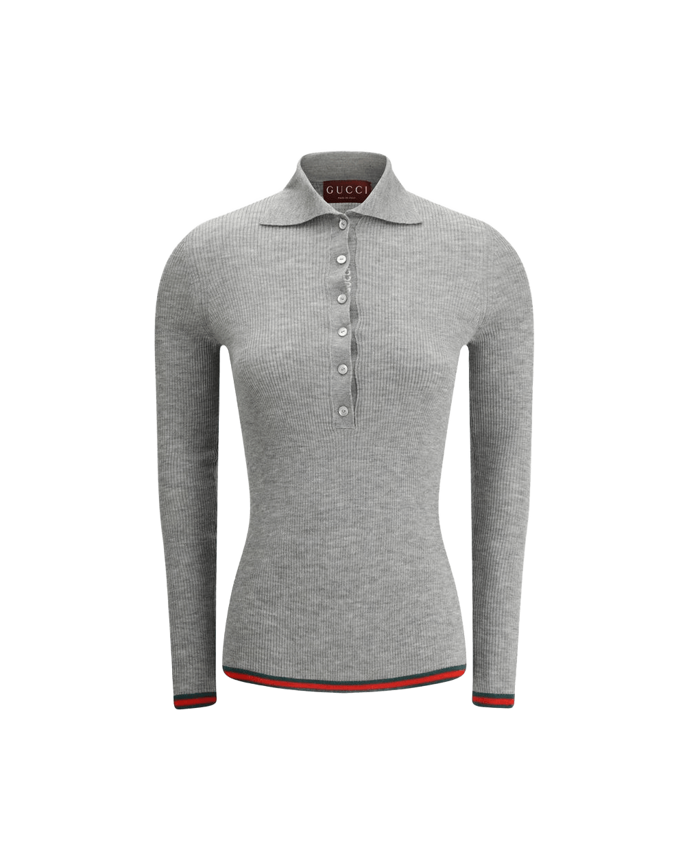Gucci Cashmere Polo Shirt