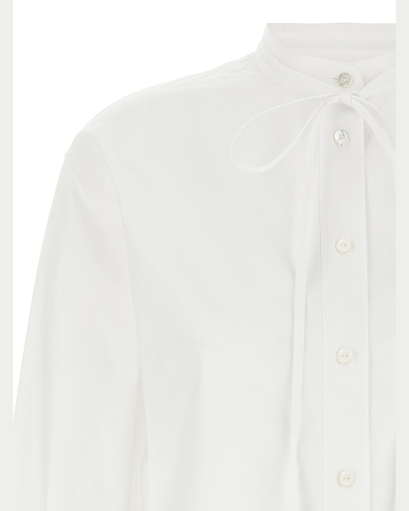 Gucci Double G Embroidery Shirt Glam Steals