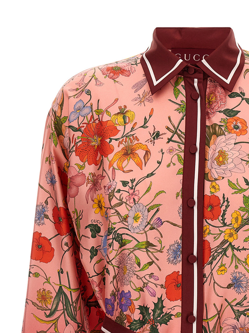 Gucci Flora Print Dress Glam Steals