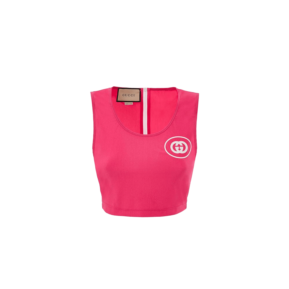 Gucci Fuchsia Polyamide Tank Top