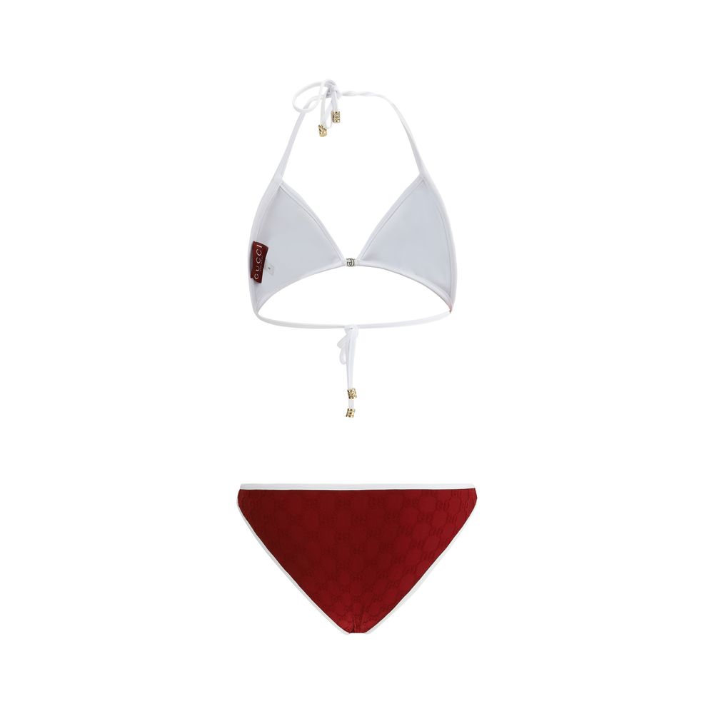 Gucci Gg Pattern Swimsuit Glam Steals