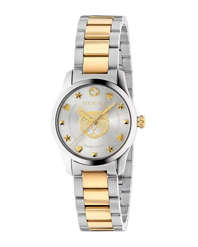 Gucci Gold Stainless Steel Watch Glam Steals
