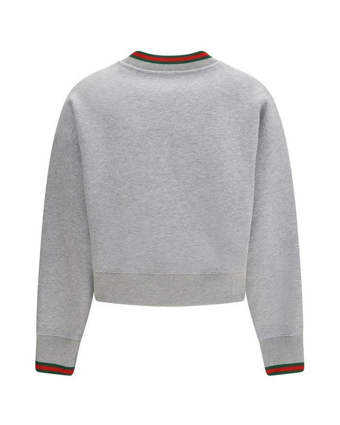 Gucci Gray Cotton Sweatshirt Glam Steals