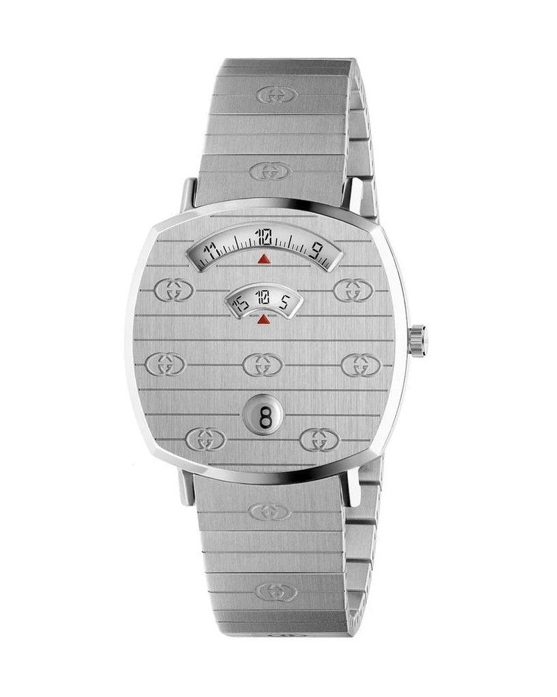 Gucci Gray Stainless Steel Watch
