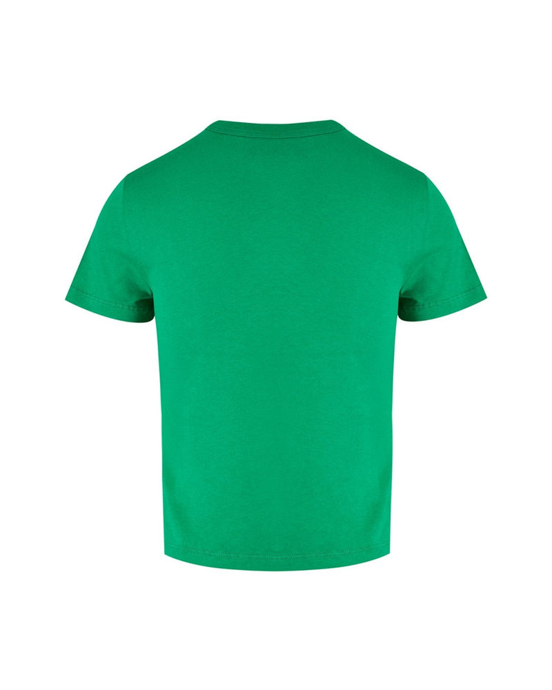 Gucci Green Cotton Logo T-Shirt Glam Steals