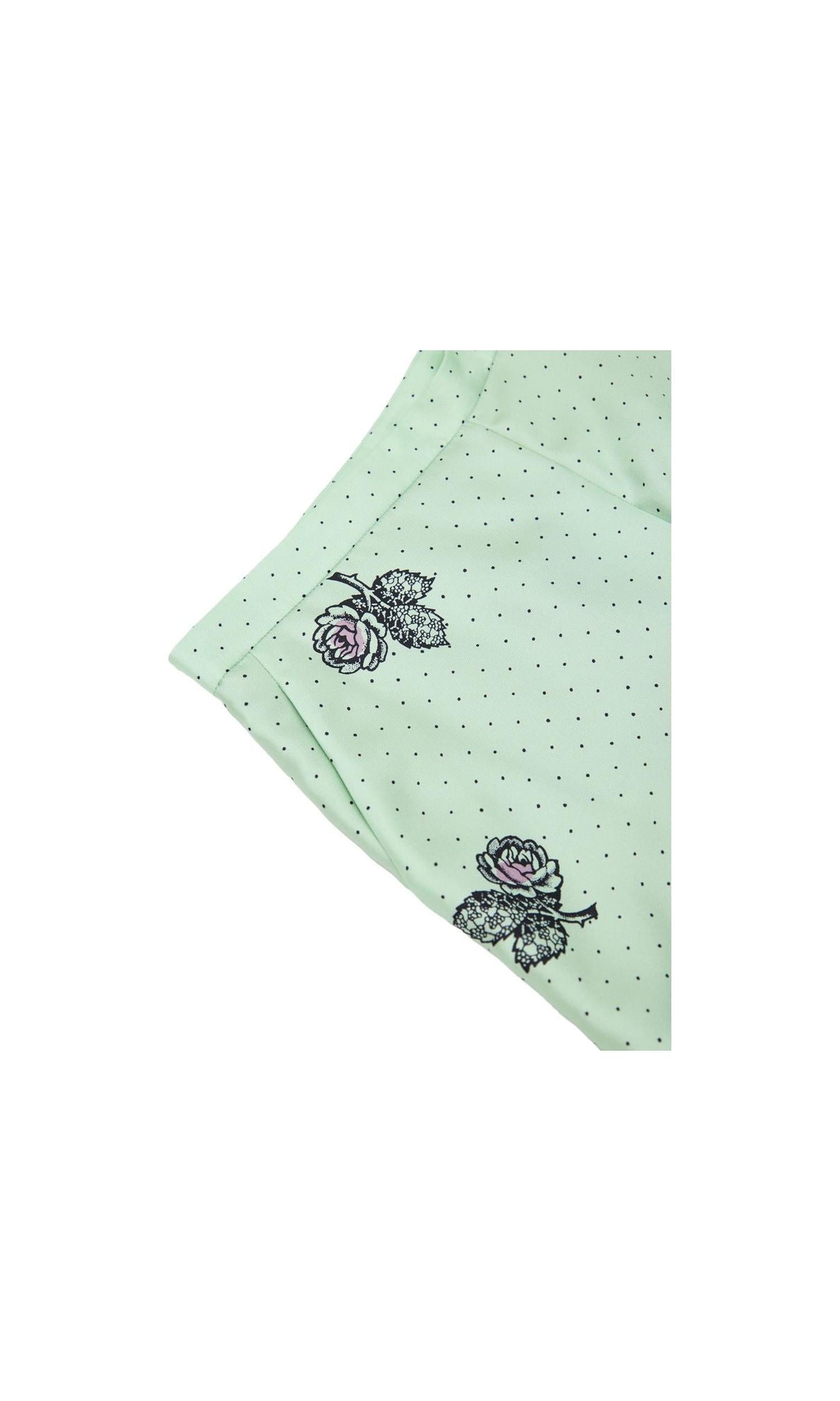 Gucci Green Silk Pant Glam Steals